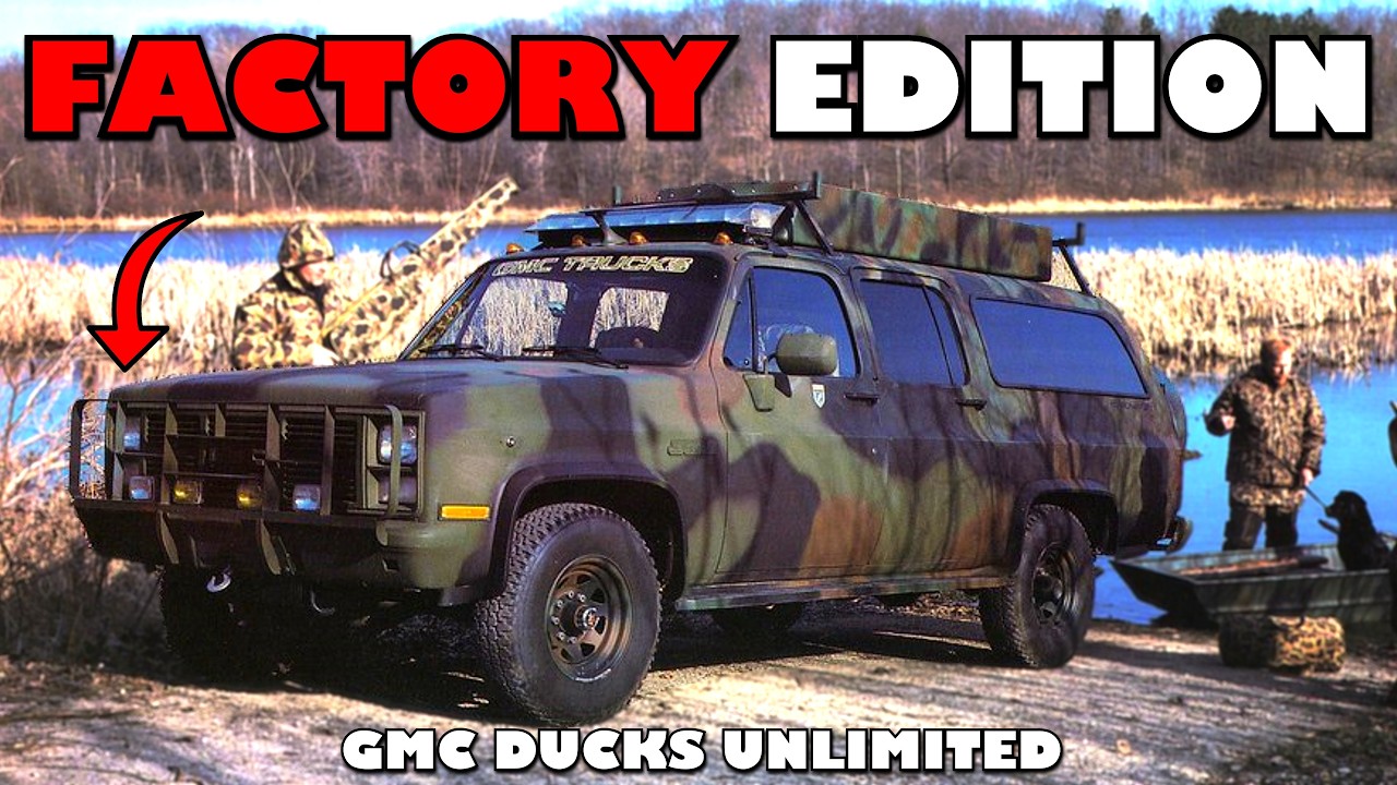 Забытый GMC Suburban, созданный для охотников