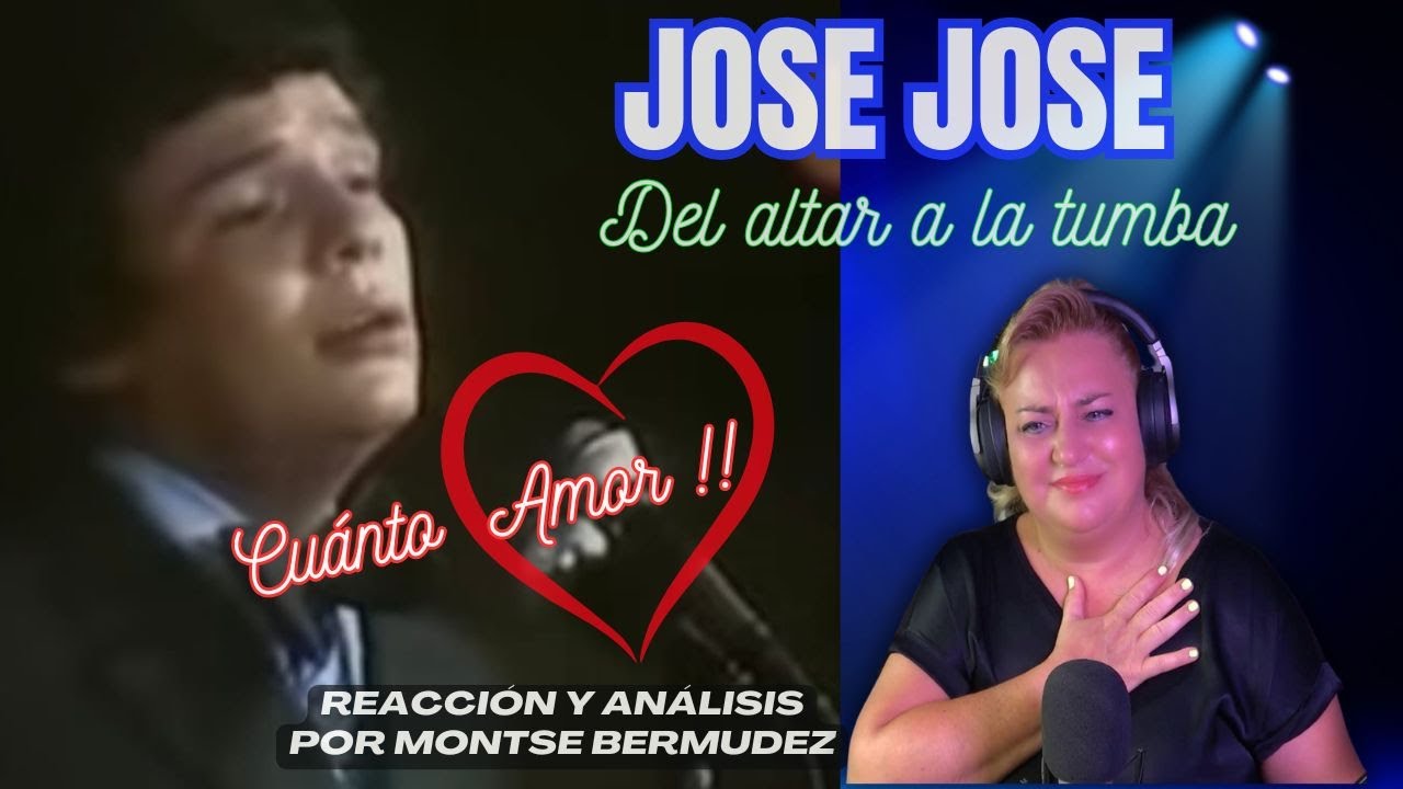 JOSE JOSE | Del altar a la tumba | ROMANTICISMO HECHO CANCION | Vocal coach reacción y análisis