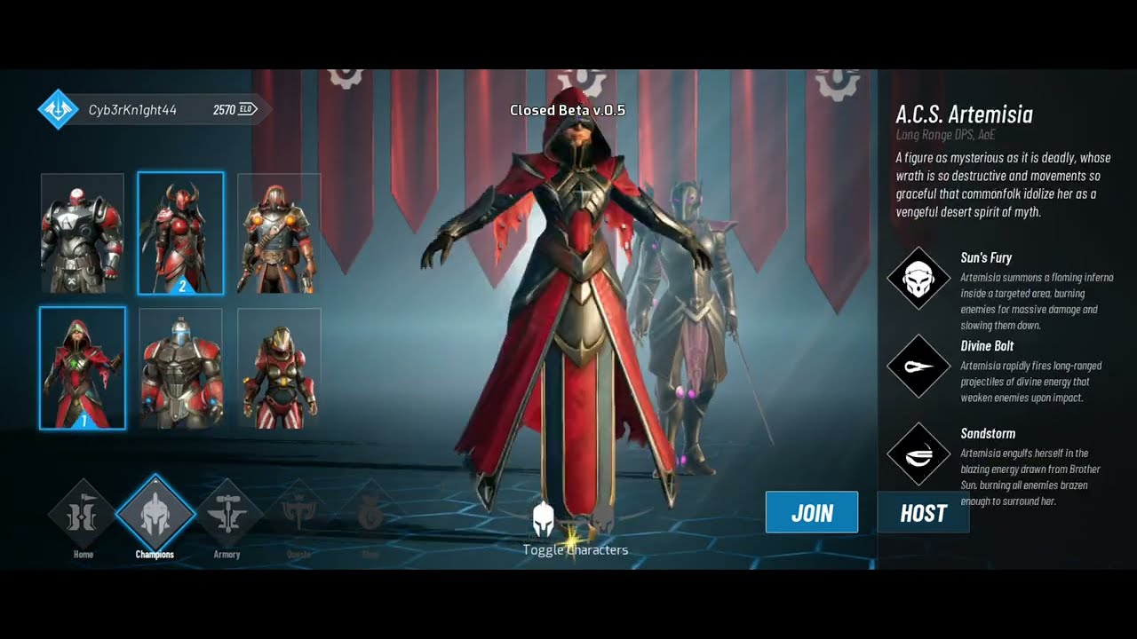 CRYOWAR Exclusive Gamescom Footage - Characters Selection
