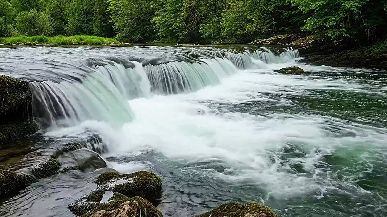 Quiet Forest River Sounds | Natural Water Flow Ambience for Sleep and Calm