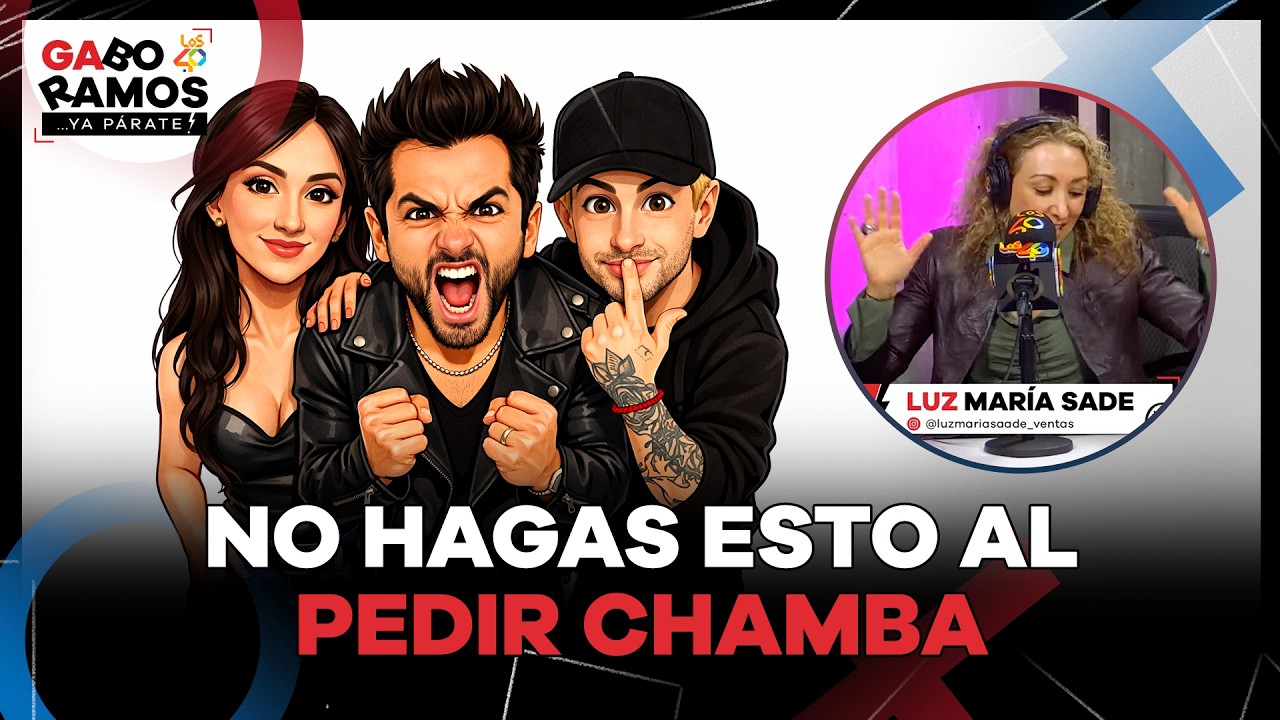 Viernes 13 de marzo - Gabo Ramos en LOS40... ¡Ya Párate!