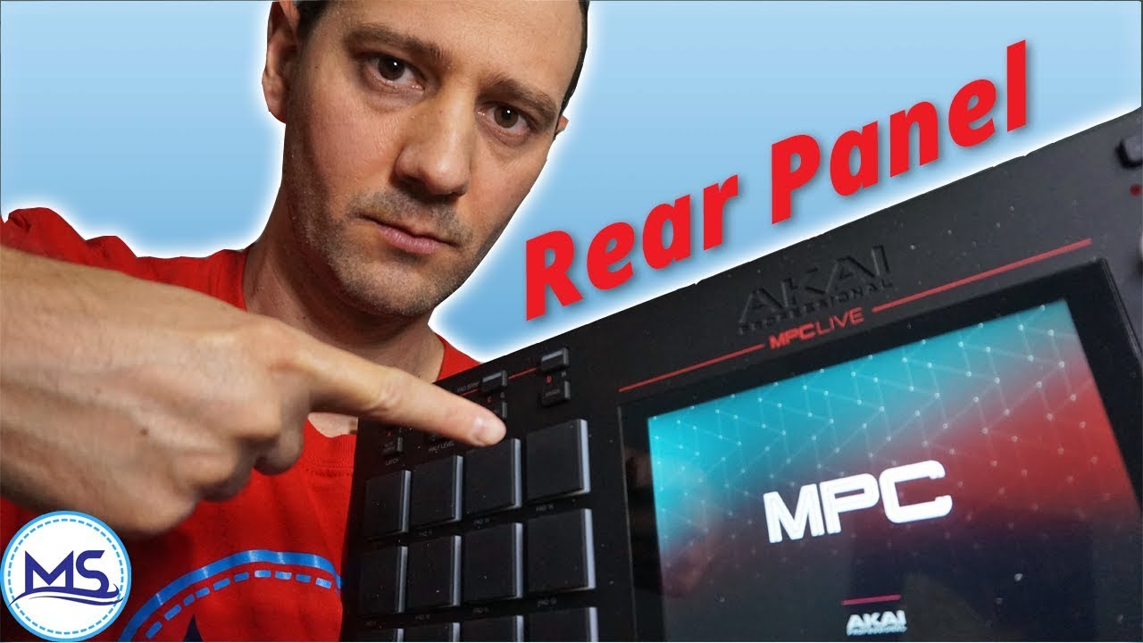 MPC LIVE Tutorial - Rear Panel