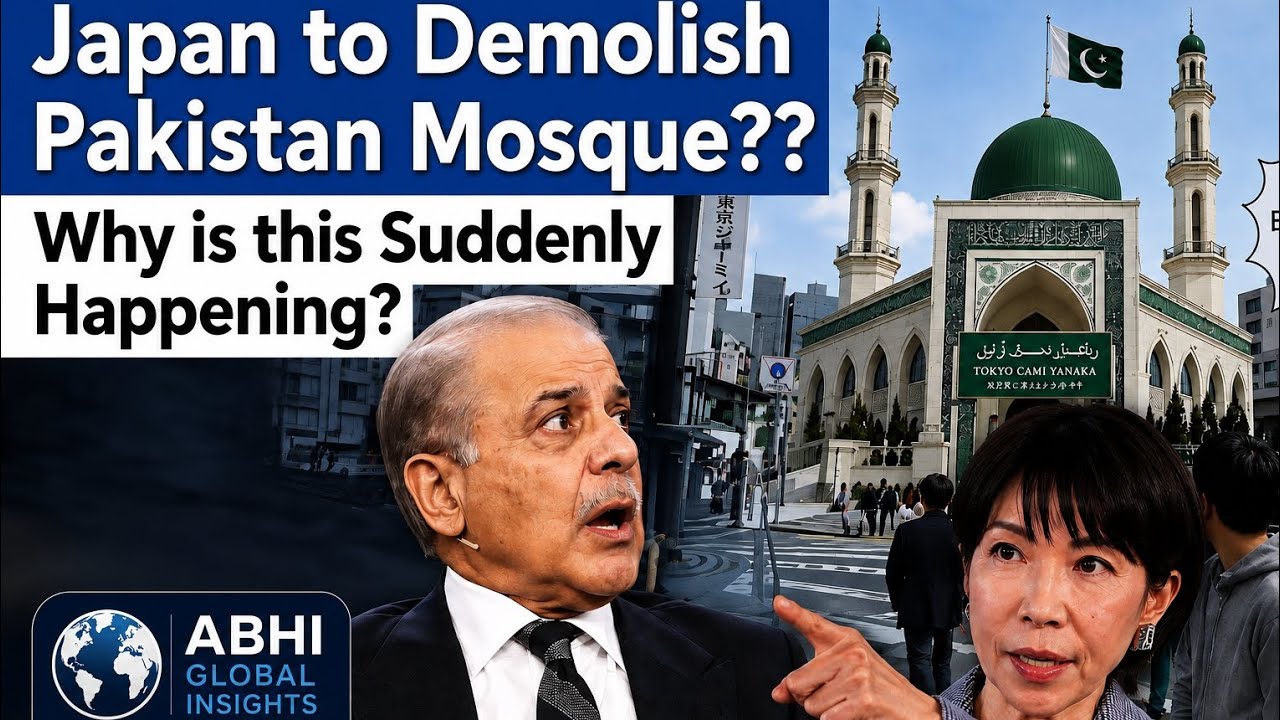 Japan passed an order to demolish a mosque inaugurated by the Pakistan ambassador. 