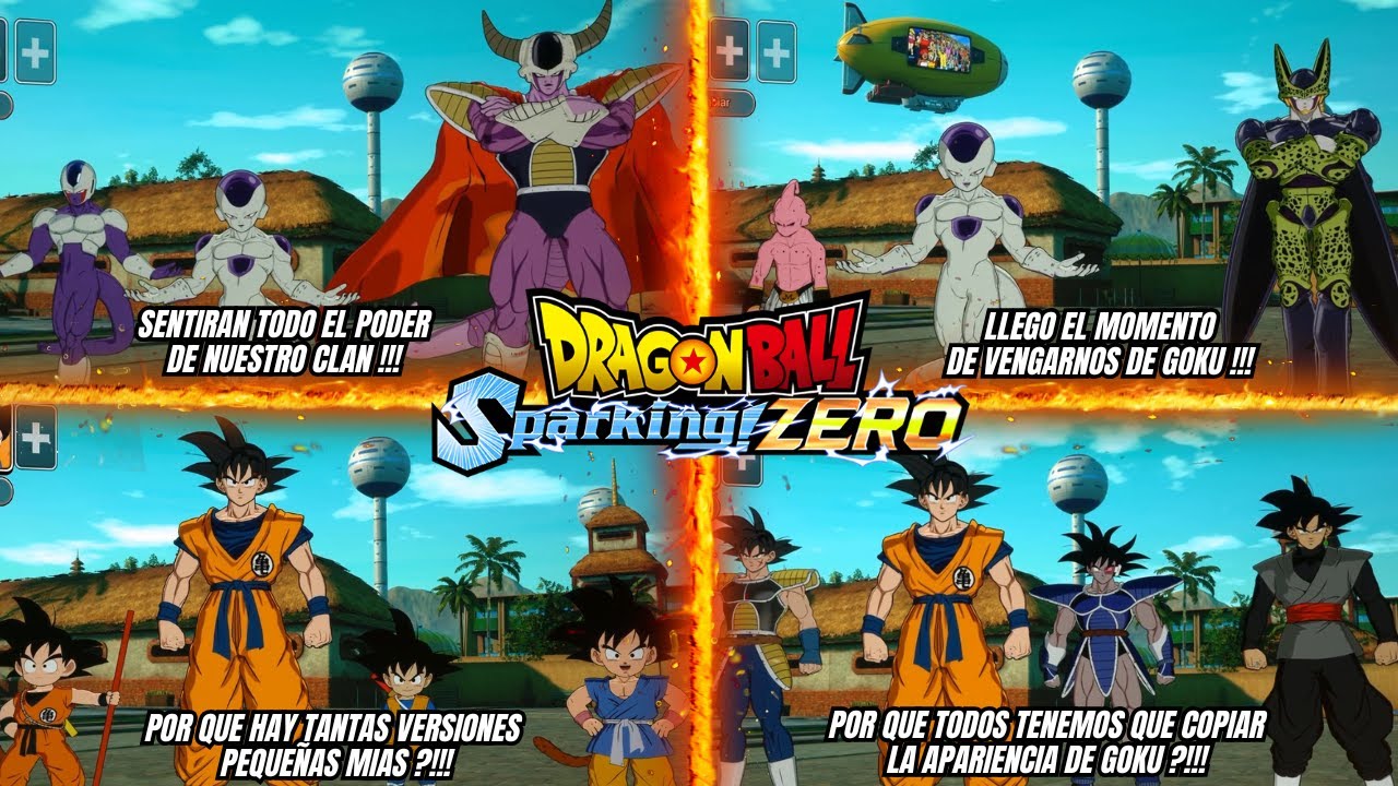 Todos los Dialogos Grupales en DRAGON BALL SPARKING ZERO PS5