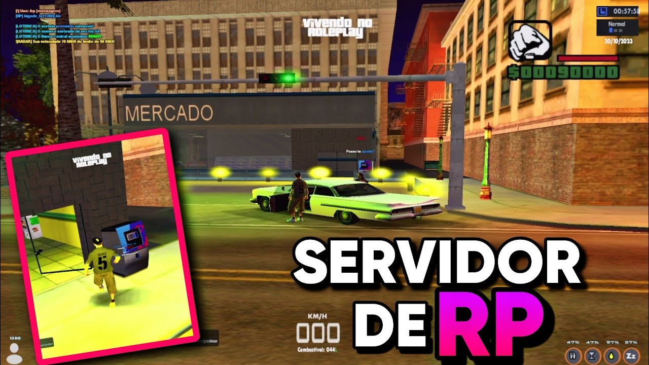 LANÇOU! ESSE NOVO SERVIDOR RP PARA SAMP ANDROID/PC