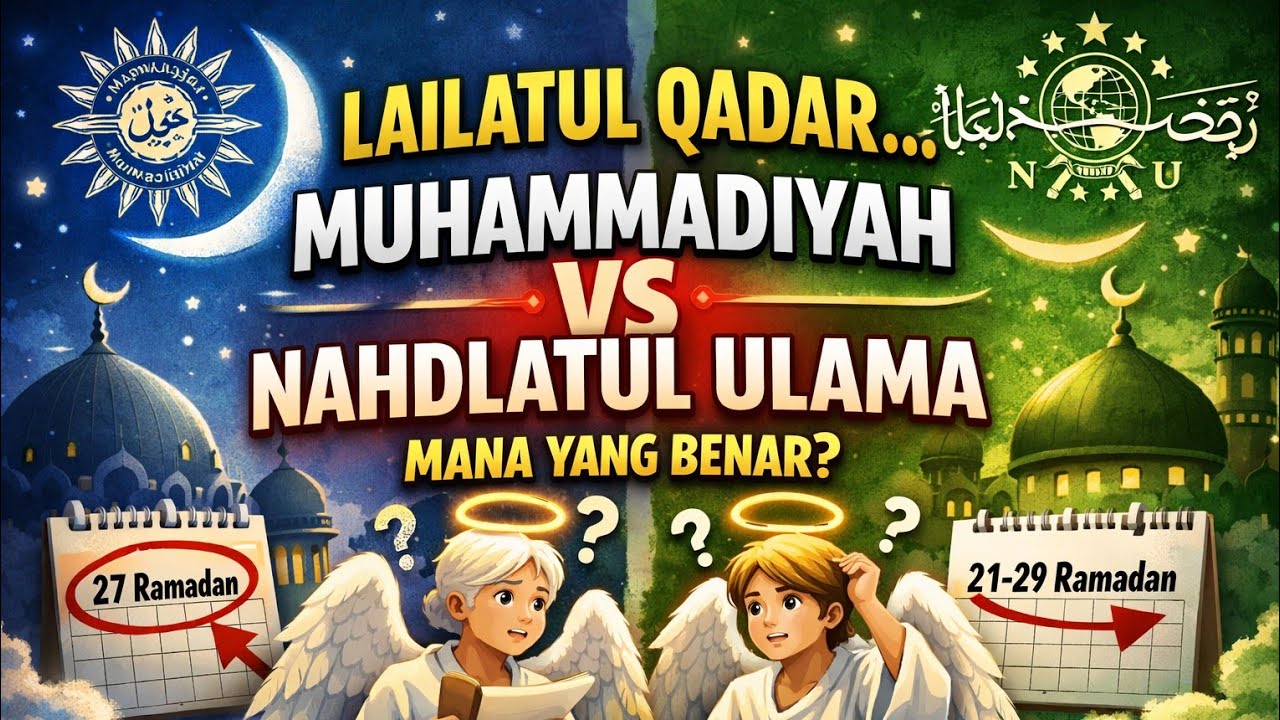 Lailatul qadar Muhammadiyah vs lailatul qadar Nahdlatul ulama