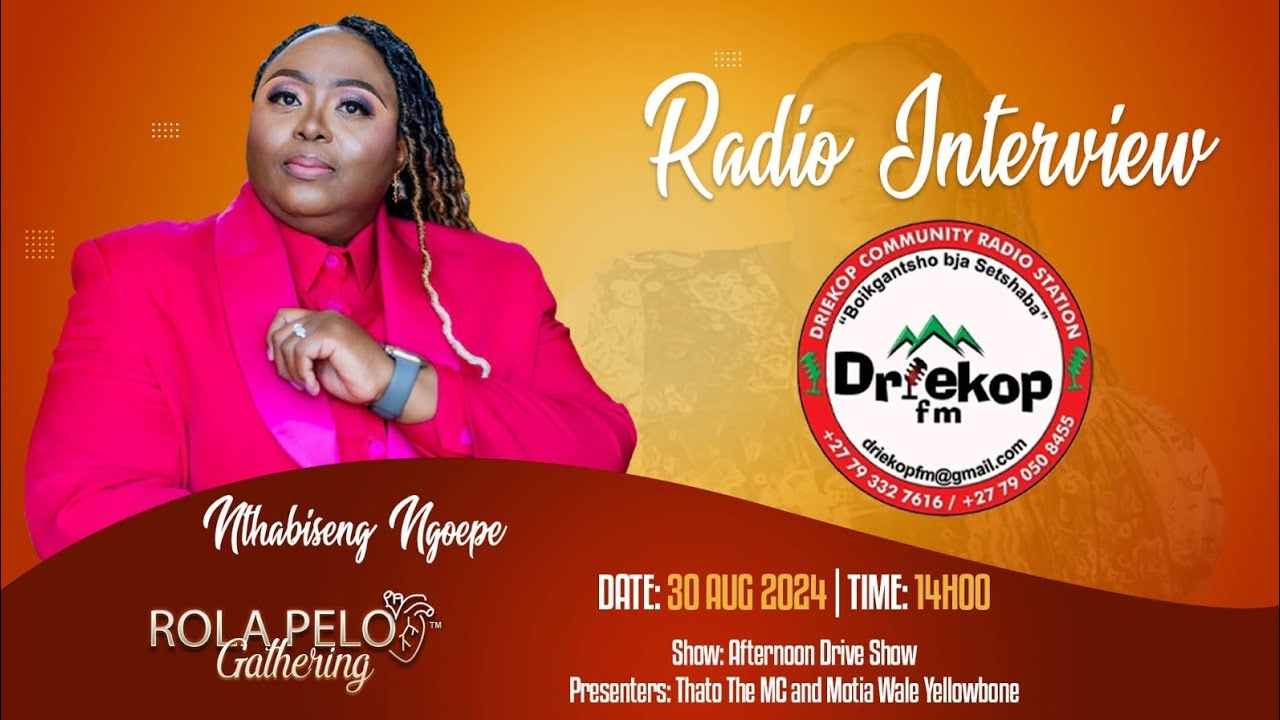 Afternoon Drive Show with Thato MC_ Driekop Fm