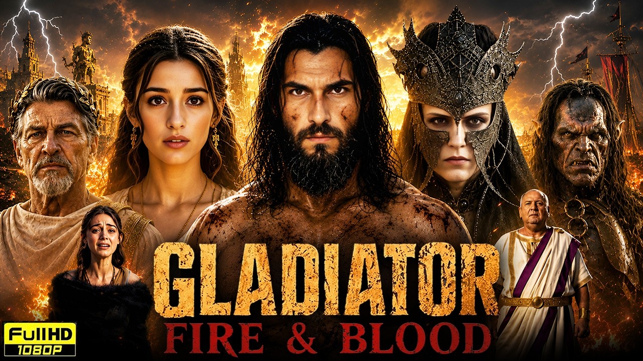 Gladiator Fire and Blood Full Movie Drama | 2026 New Drama Gladiator Fire and Blood Story Explained