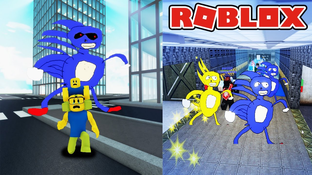 SOBREVIVE A SANIC.EXE EN ROBLOX | Sanic Chase | JehxTp