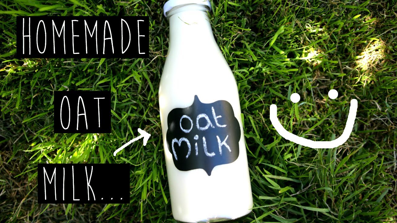 Homemade Oat Milk // Vegan