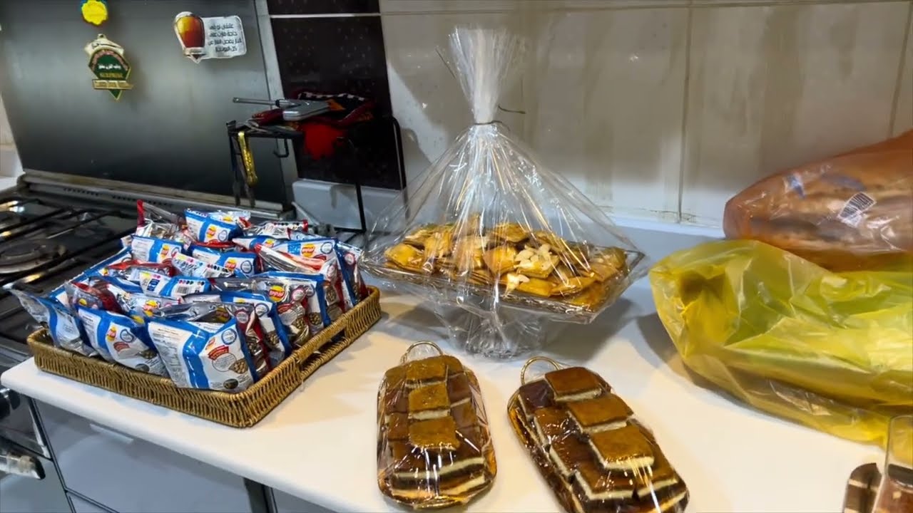  خريجة للاستراحة♥️استعدادات رمضان 🌙ترتيب تنظيف 🧼 بريوات الجبن والكفتة 🌙 