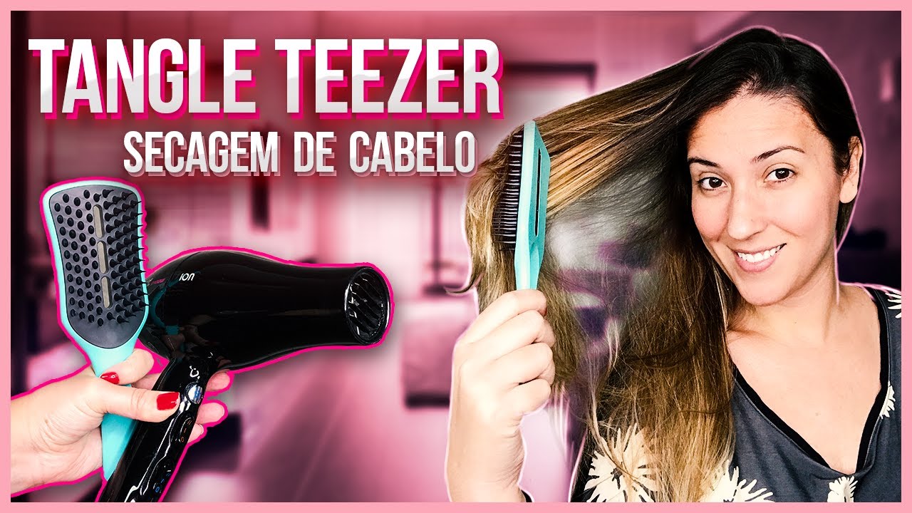 ESCOVA TANGLE TEEZER SECAGEM DE CABELO: Easy Dry & Go