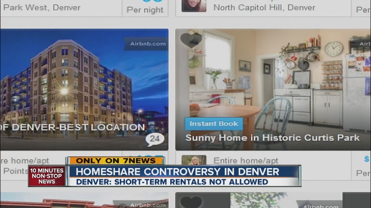 Denver tickets people renting home on AirBnB