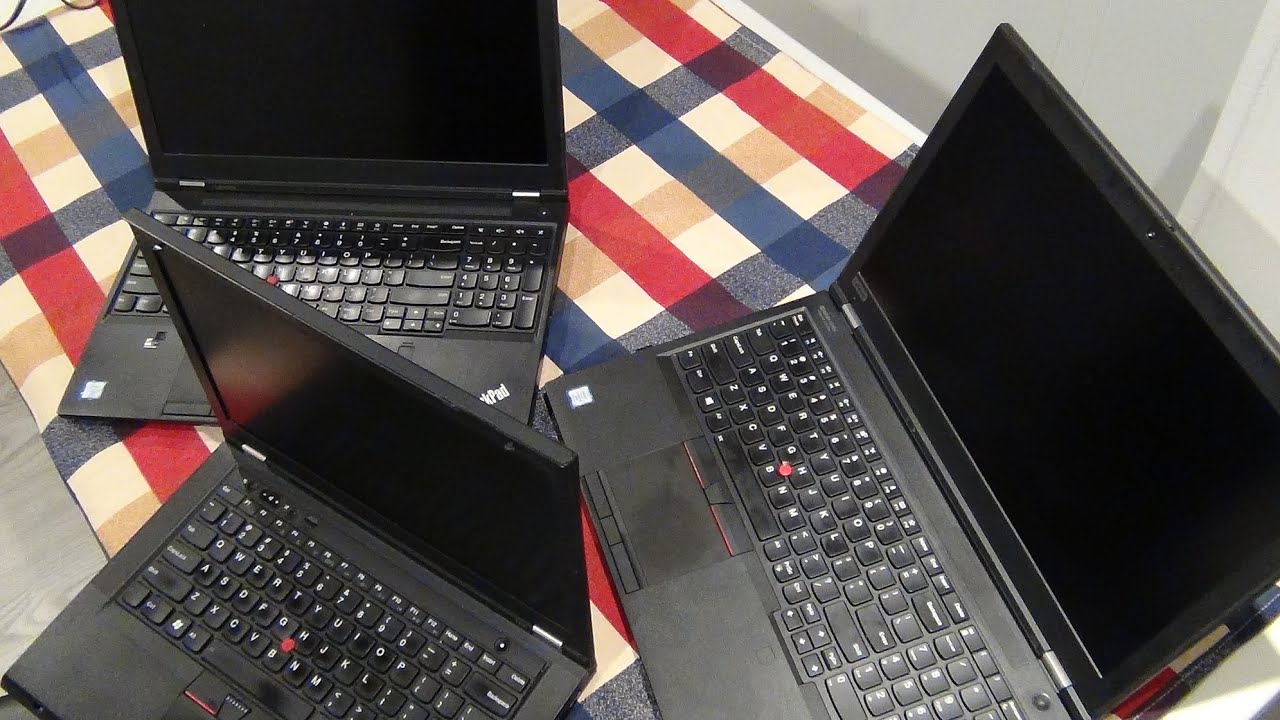 PC01.My Engineering Laptops, Thinkpad P53, P51, T430