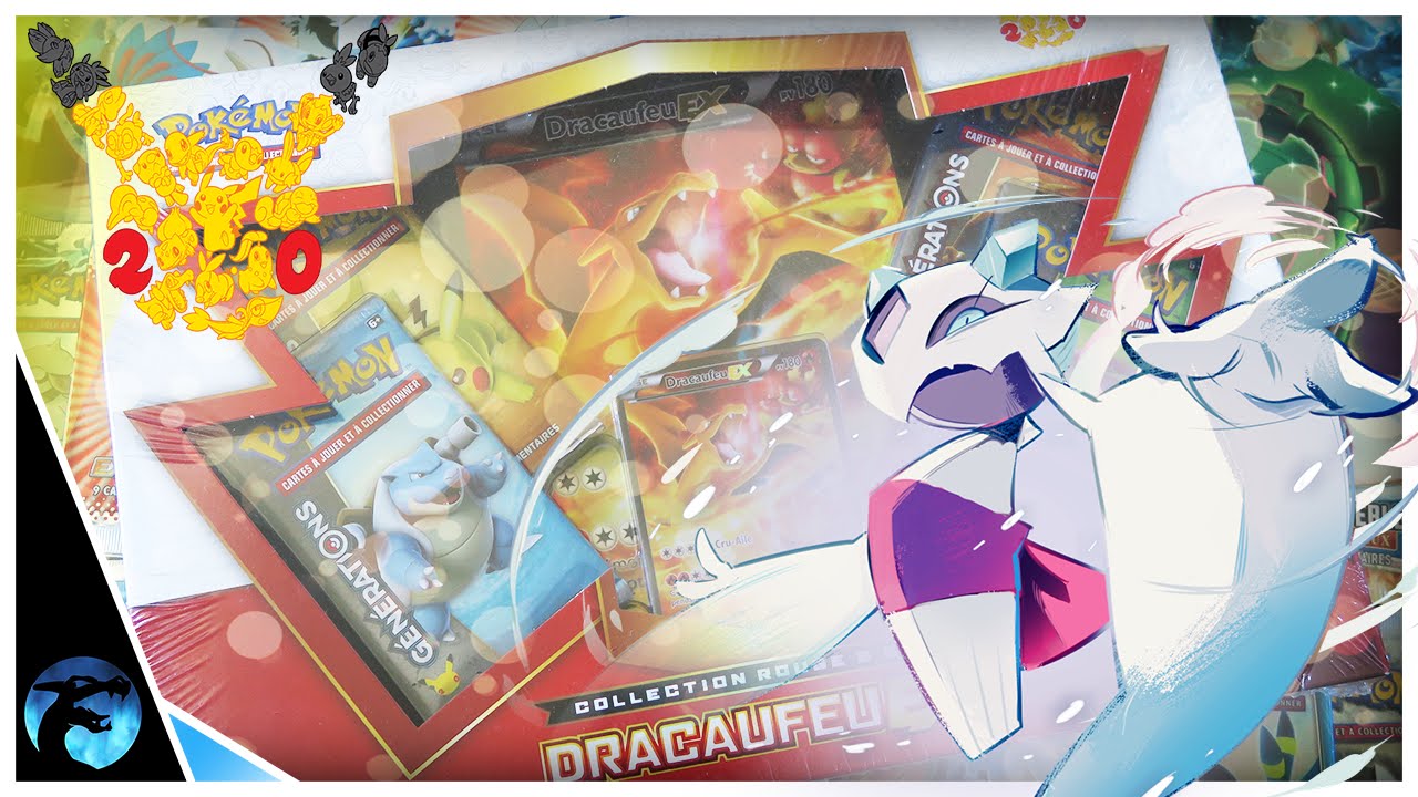 Ouverture d'un coffret Dracaufeu EX - Spécial 20 ans - 
