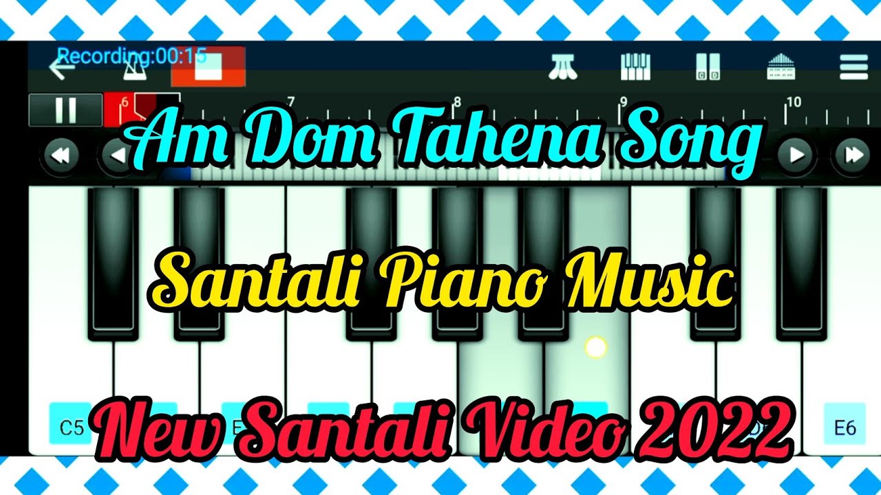 Am Dom Tahena Song// Santali Piano Music// New Santali Video 2022// Dinajpur Song/ Stephan Tudu Song