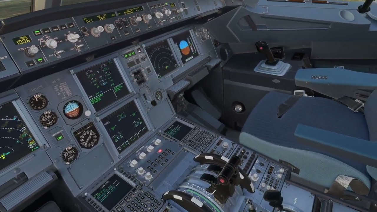 [MSFS] Piloting an A320 in Virtual Reality | Fenix *B2V2* | Meta Quest 3