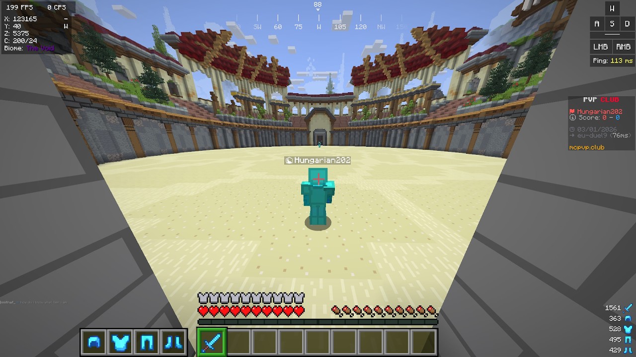 SWORD meccsek az mcpvp szerverén 2. rész