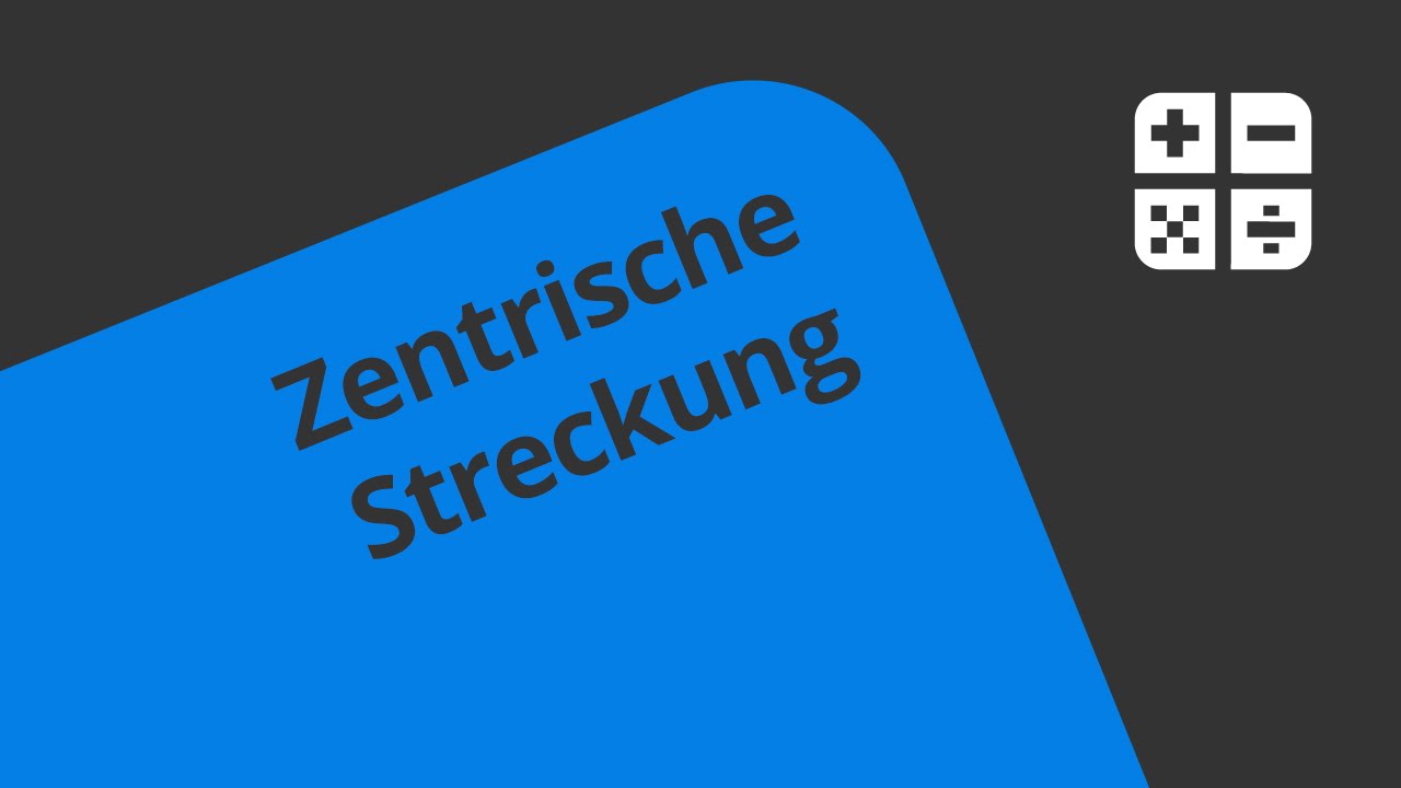 Wie man eine krummlinige Figur zentrisch streckt | Mathematik | Geometrie