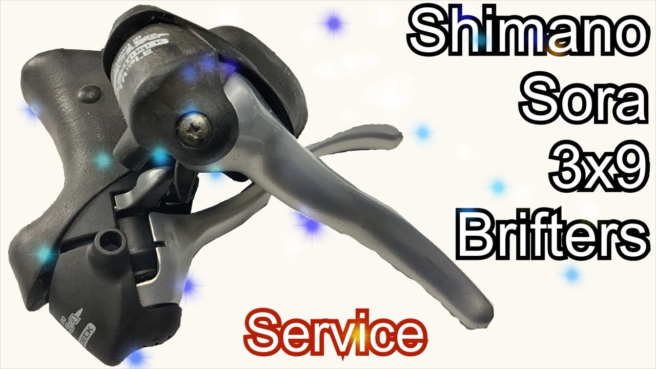 Shimano Sora 3X8 service shifters ST-3300 ST-3303