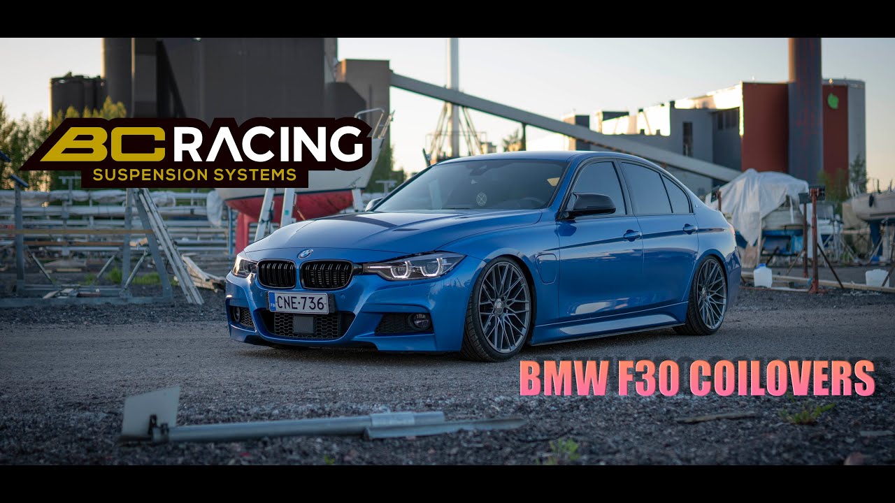 BMW F30 330e - BC racing coilovers, slammed - elpuercosi