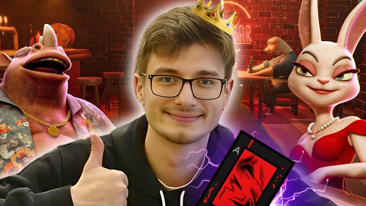 PECHOWA SERIA! LUKI GRA Z EKIPĄ W Liar's Bar! (POPO, MLODY, MaaLinh)