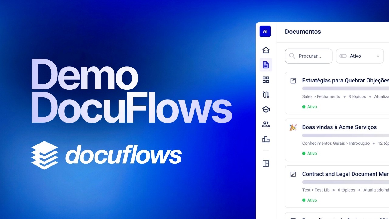 Demonstração | Tour @ DocuFlows