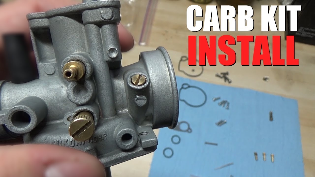 2004 Bombardier DS90 - Carb Rebuild [Part1]