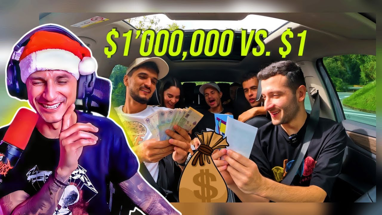 Reaccionando a VIAJANDO CON $1'000,000 VS. $1 (DÍA 1) 😂 | El Muñe | Miguel Henao show