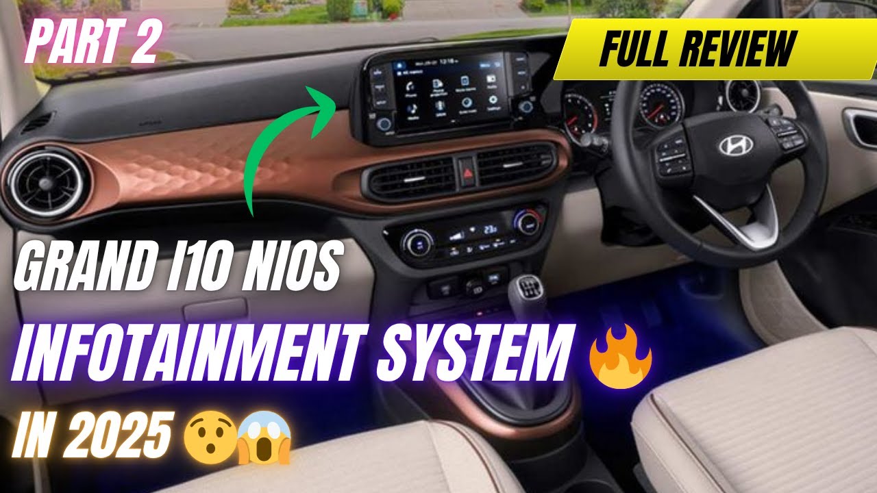 Grand i10 Nios Infotainment System Part 2🔥 | Sound Test, Android Auto & Features!