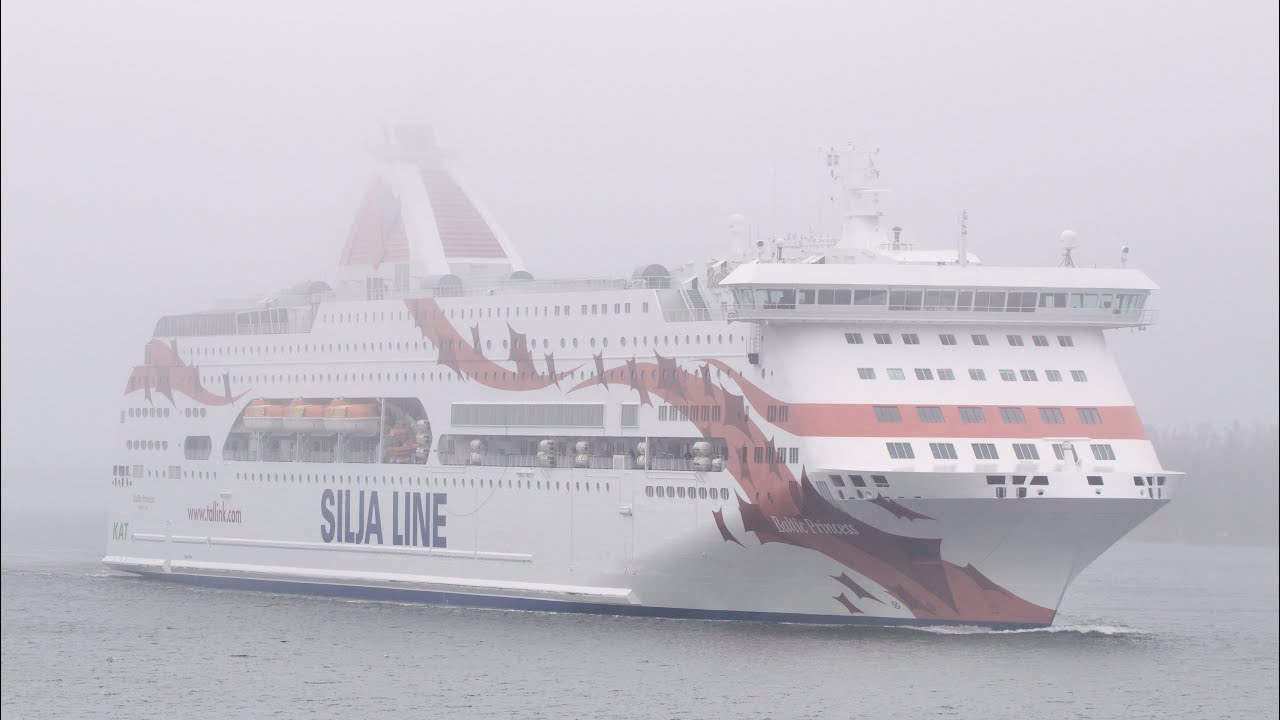 Baltic Princess arriving to Mariehamn | FOGHORN