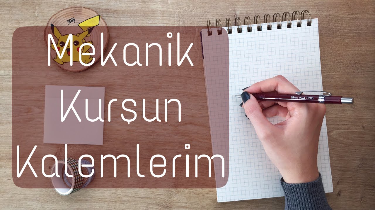 Mekanik Kurşun Kalemlerim | Test Çözme Kalemi / Kalem Koleksiyonu