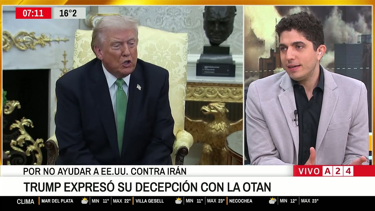 📢 DONALD TRUMP EXPRESÓ SU DECEPCIÓN CON LA OTAN POR NO AYUDAR A EE.UU. CONTRA IRÁN