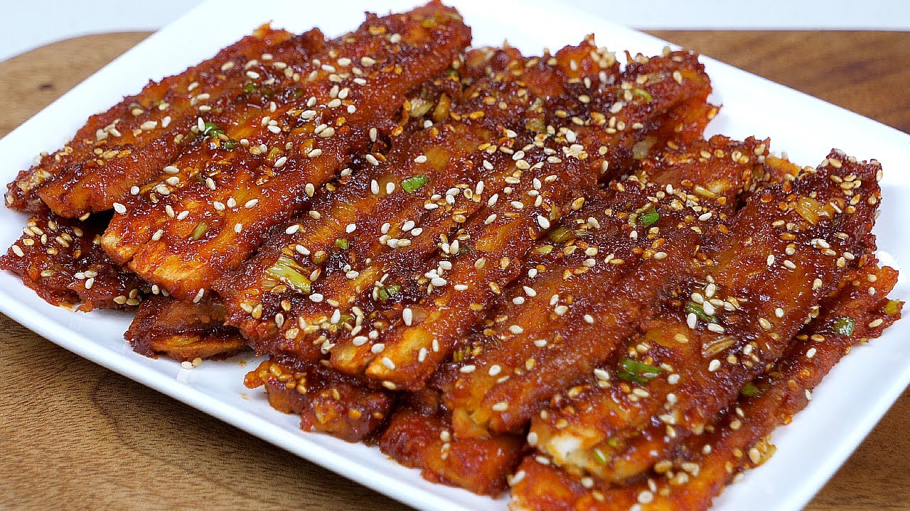 더덕구이 매콤달콤한 밥도둑 비법 양념장~ 나만 알고 있기 너무 아쉽네요😋