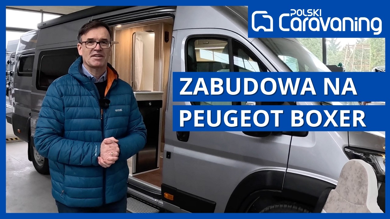 Oglądamy zabudowę na Peugeot Boxer od Waldi Camp