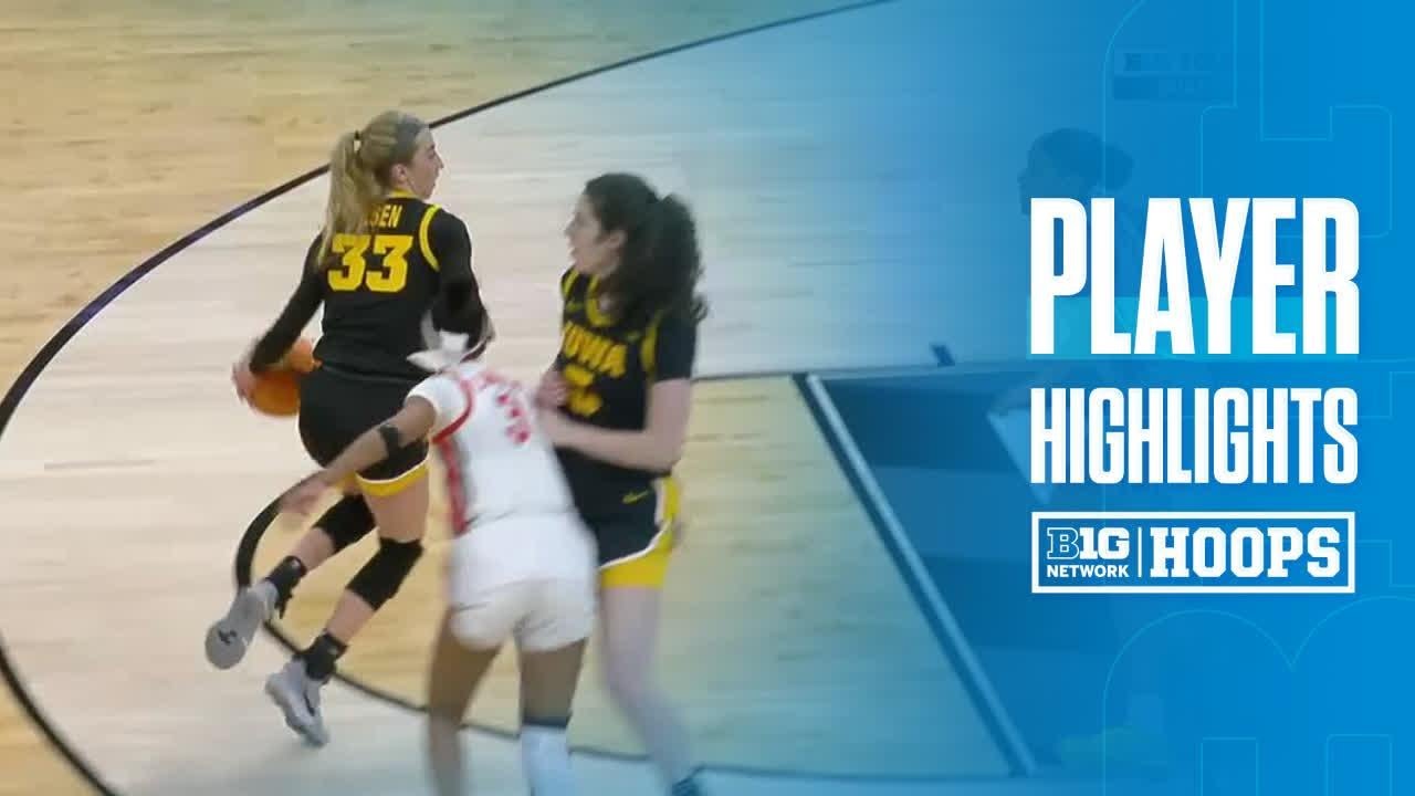 Lucy Olsen Highlights vs. Ohio State | Iowa Women's Basketball | 03/07/2025