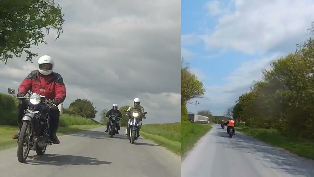 VINTAGE MOTORCYCLE CLUB RUN
