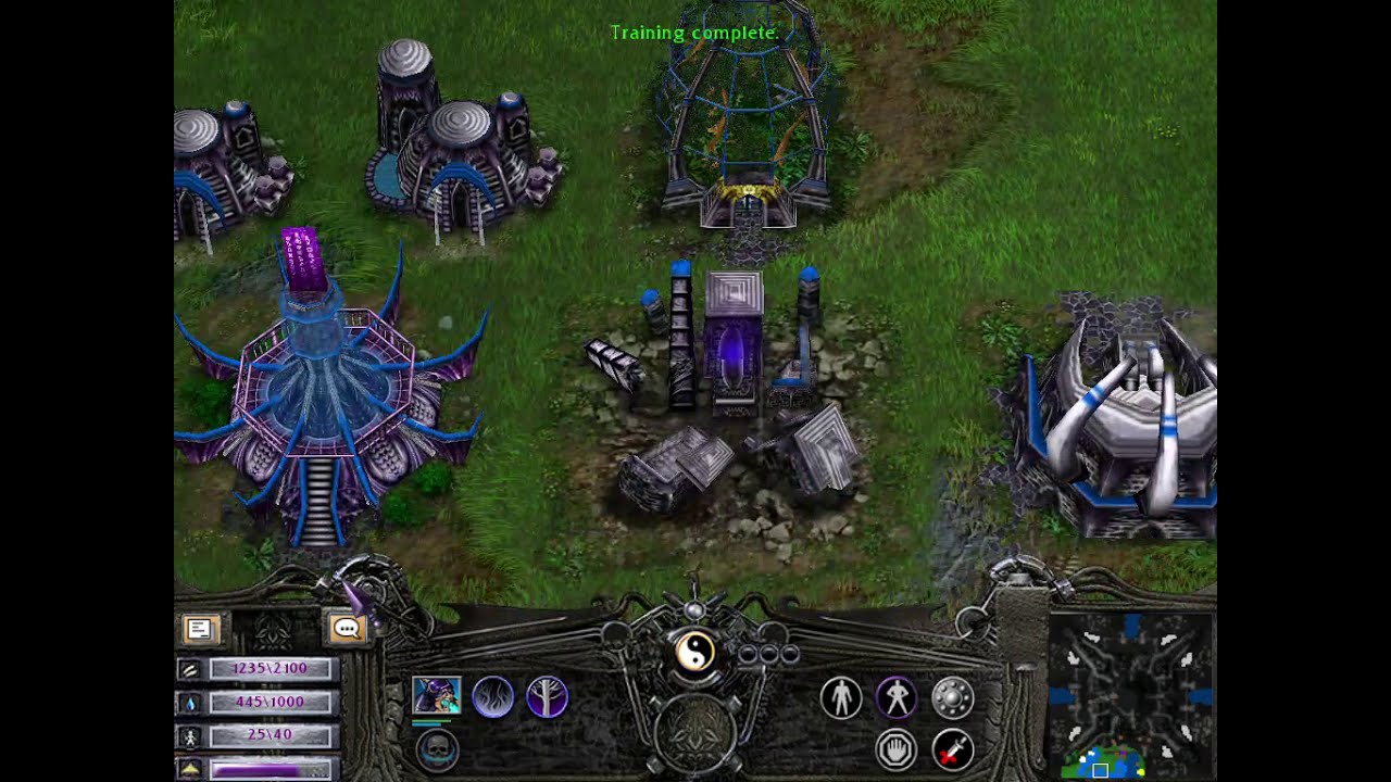 1 vs 7 Center Ring (no cheat, old battle realms version)