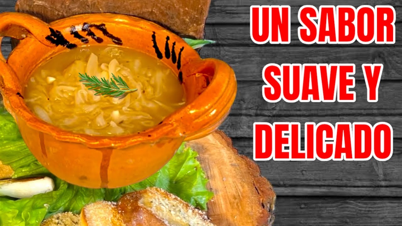 EL SECRETO de la SOPA de CEBOLLA MÁS SABROSA / #ConSaborAMexico