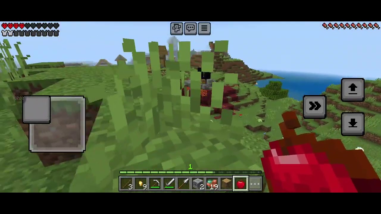 เล่นminecraft