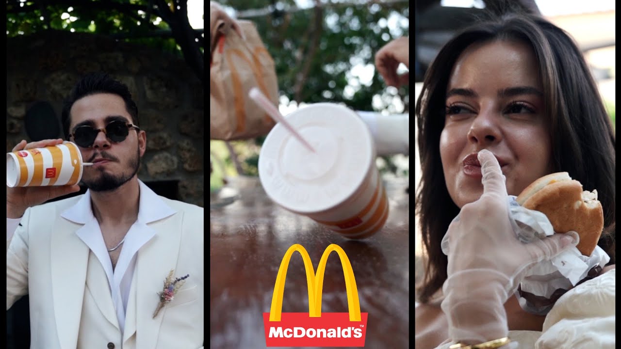 McDonald's Bu Çekime Hayran Kaldı ! Nişan Klibi (Kamera arkası)