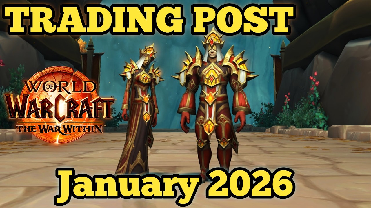 A first look at January's Trading Post in World of Warcraft 2026