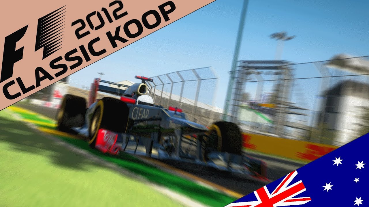 F1 Classic KOOP #001 | Der Saisonauftakt in Melbourne, Australien | F1 2012 Gameplay German