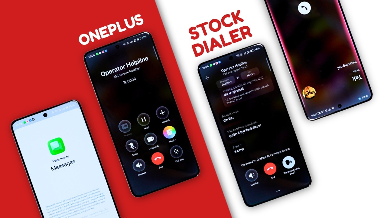 Официальное приложение OnePlus &laquo;Телефон&raquo; и &laquo;Сообщения&raquo; на каждом телефоне OnePlus. OxygenOS 16 (п...