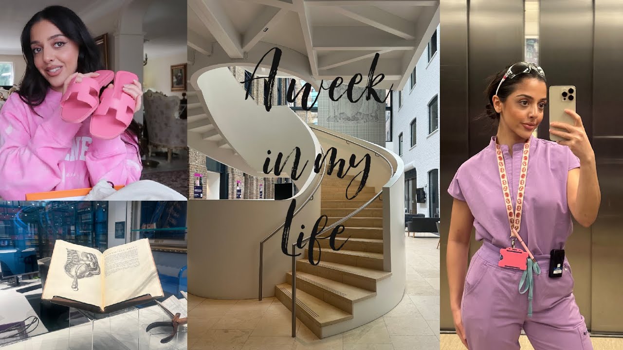 life of a surgeon vlog ❤︎︎ | cook with me, visiting the Royal College, Hermes haul & girly dinner