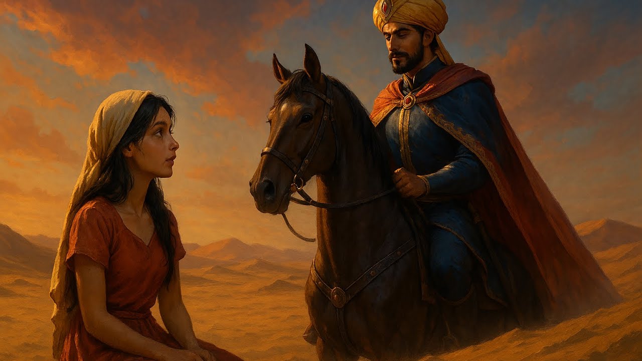 أمير وجد شابة  تائهة في الصحراء لي فعلو الامير كان صدمة
