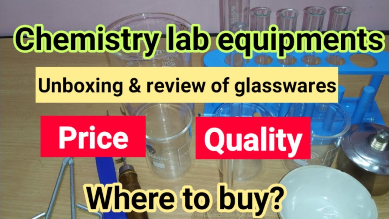 Chemistry lab equipment unboxing | Glassware review quality and price