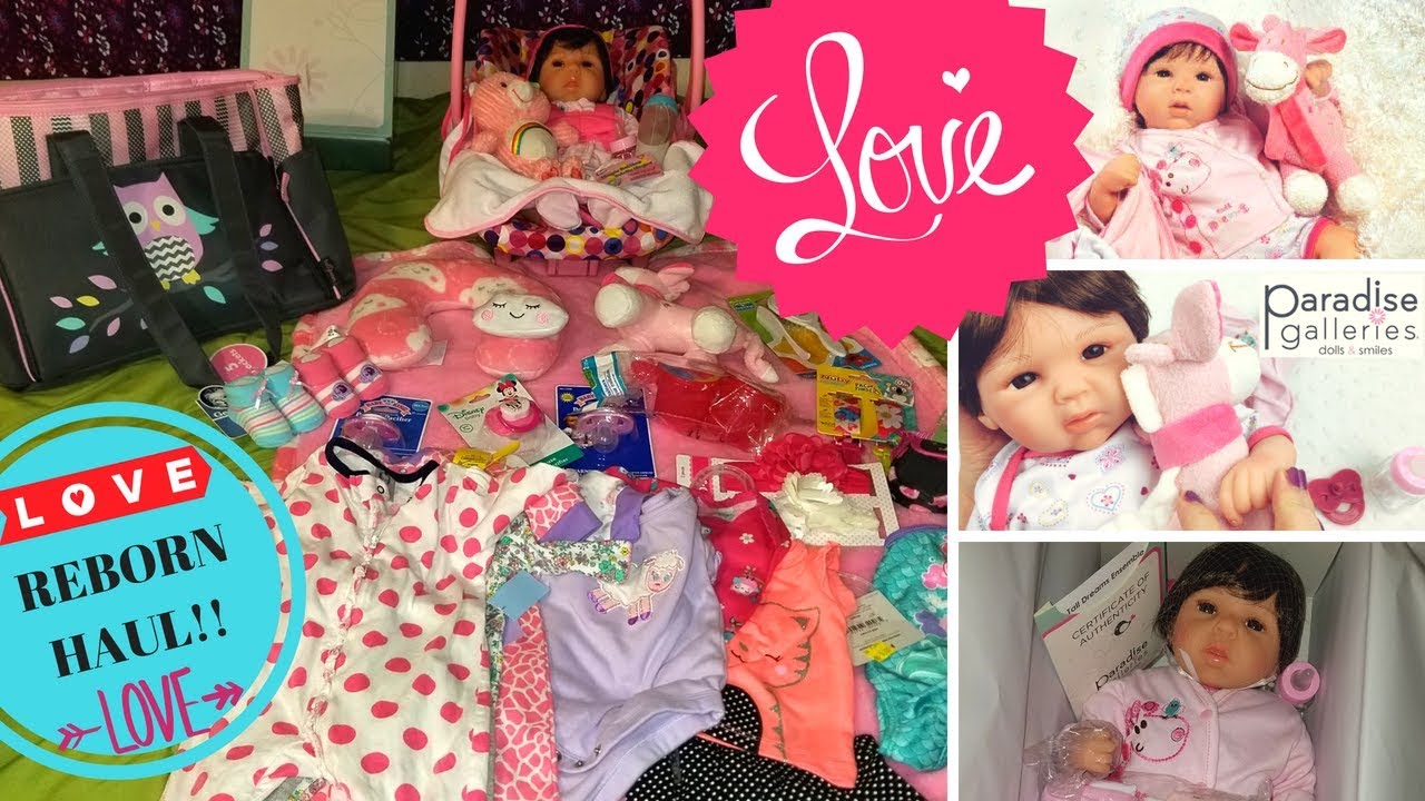 REBORN DOLL CLOTHES AND ACCESSORY HAUL/ AMANDA RANDOM/ 8.31.18