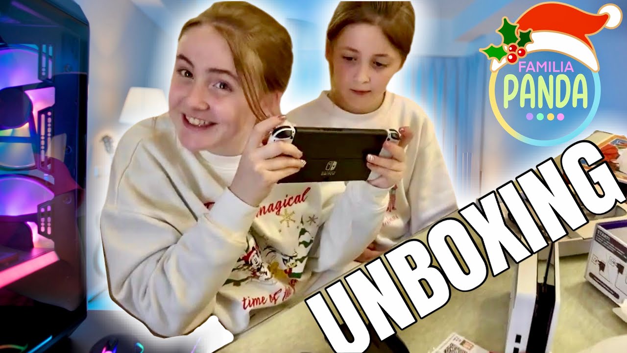 PRIMER JUEGO de AALIYAH y LILIYA a la NINTENDO SWITCH 🎮 2025|FAMILIA PANDA