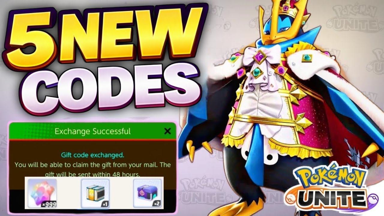 Active🔥 POKEMON UNITE Exchange Gift Codes 2026 | New Pokemon Unite Gift Code + Gameplay